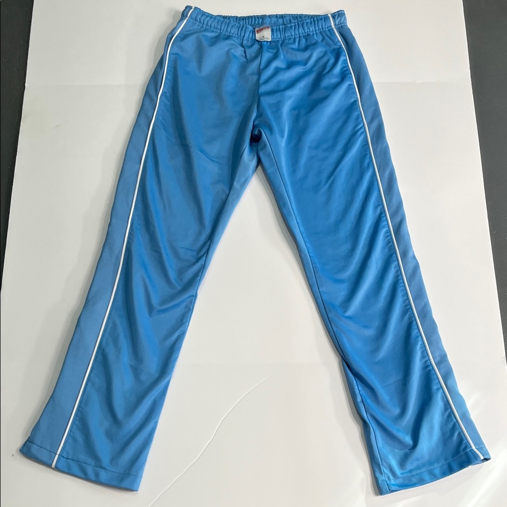SOFFE Junior Athletic Warm Up Pants Elastic/Drawstring Waist & Zip Leg Size M